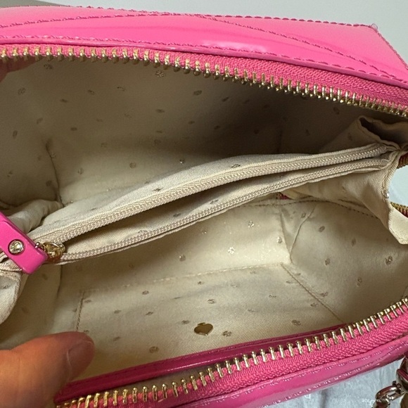 Kate Spade Pink Patent Leather Crossbody Bag - Picture 5 of 9